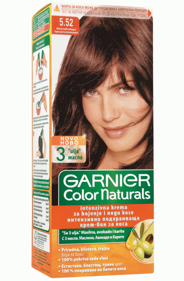 Garnier Color Naturals Saç Boyası Çikolata Kahve 5.52 Uygun Alışveriş