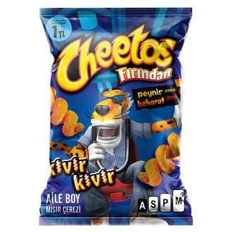 Cheetos Peynir&baharat Kıvır Kıvır Aile Boy 30 GR için hemen sipariş verin, kapınıza getirelim! Cheetos Peynir&baharat Kıvır Kıvır Aile Boy 30 GR