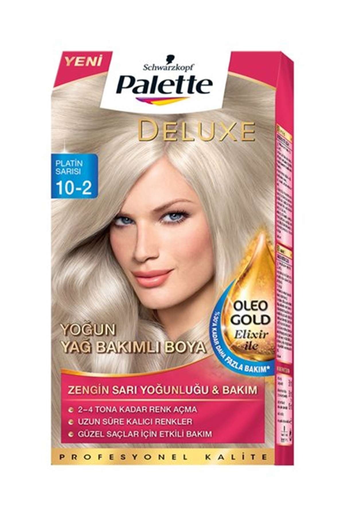 Palette Deluxe Platin Sarısı 10-2 