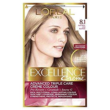 Loreal Excellence Creme Koyu Sarı Küllü Saç Boyası 8.1 için hemen sipariş verin, kapınıza getirelim! Loreal Excellence Creme Koyu Sarı Küllü Saç Boyası 8.1