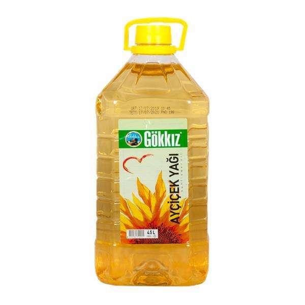 Gökkız Ayçiçek Yağı 4,5 Lt için hemen sipariş verin, kapınıza getirelim! Gökkız Ayçiçek Yağı 4,5 Lt