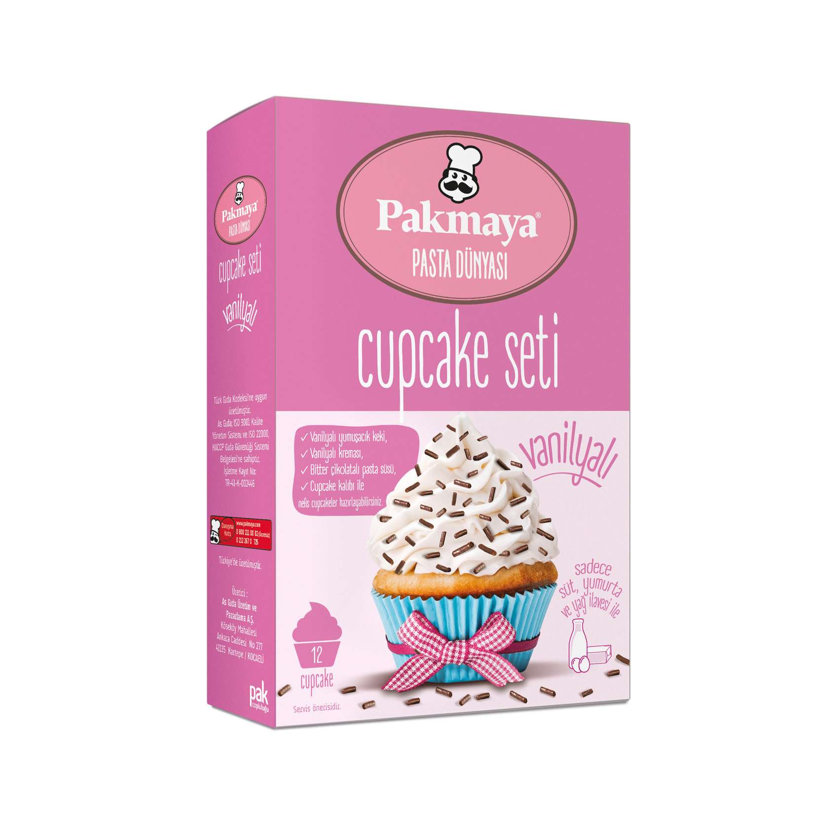 PAKMAYA VANİLYALI CUPCAKE KARIŞIM 215 GR