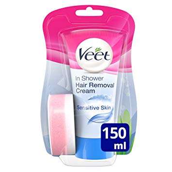 Veet In-Shower Hair Removal Cream For Sensitive.