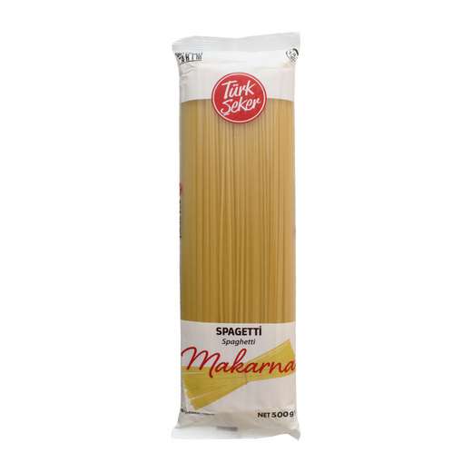 Türk Şeker Spagetti Makarna 500 gr