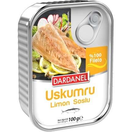 Dardanel Limon Soslu Uskumru 100 GR
