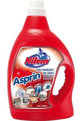 Nilem Aspirin Deterjan 2.5 LT için hemen sipariş verin, kapınıza getirelim! Nilem Aspirin Deterjan 2.5 LT