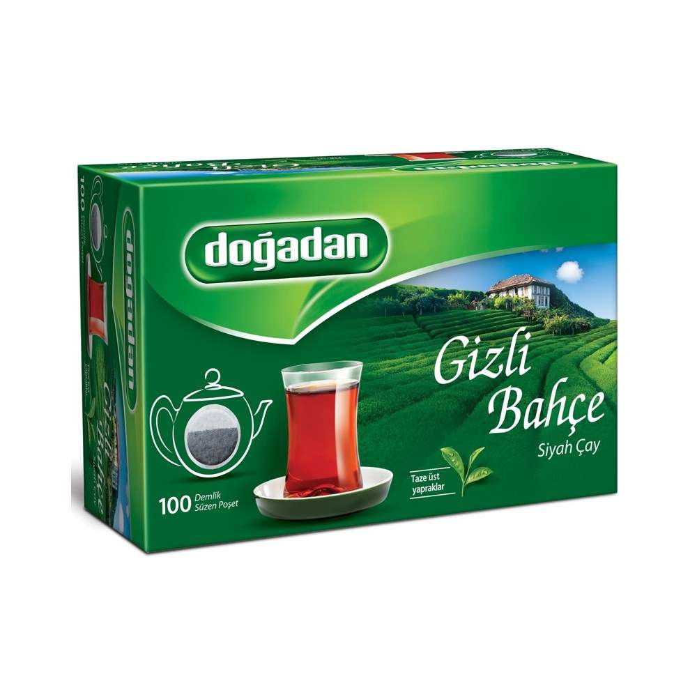 Doğadan Gizli Bahçe Demlik Poşet 100 LU