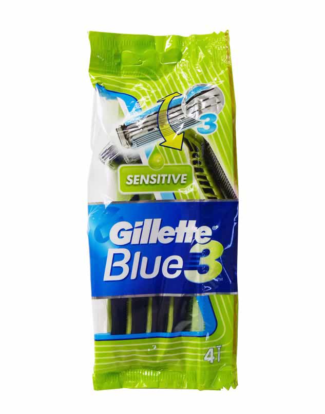 Gillette Blue 3 Sensitive Poşet 6 LI.