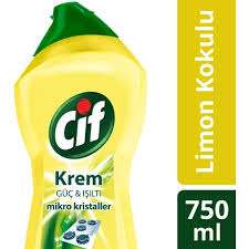 Cif Krem Temizleyici Limon Kokulu 750 ML