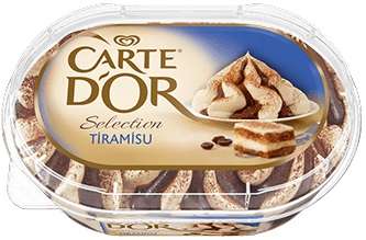 Algida Carte D'or Selection Tiramisu 850 ML için hemen sipariş verin, kapınıza getirelim! Algida Carte D'or Selection Tiramisu 850 ML
