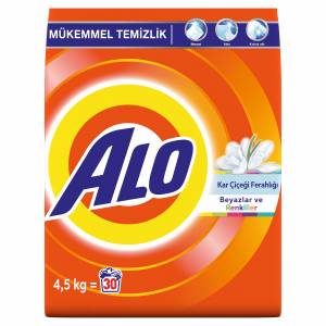 Alo Matik Toz Çamaşır Deterjanı Beyaz ve Renkliler İçin 4.5 Kg