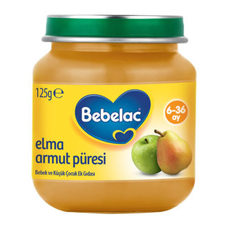 Bebelac Elma Armut Püresi 125 G