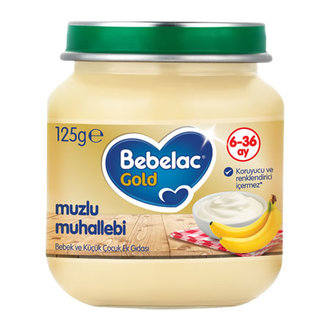 Bebelac Gold Kavanoz Muzlu Muhallebi 125 G