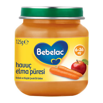 Bebelac Havuç Elma Püresi 125 G