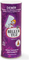 Billur Tuz Demir Mineralli Rafine İyotlu Sofra Tuzu 500 G