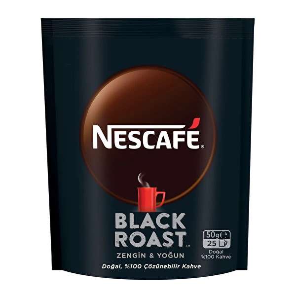 NESTLE NESCAFE BLACK ROAST 50 GR