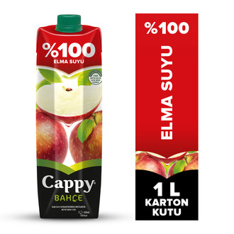 Cappy Bahçe 0 Elma Suyu Karton Kutu 1 L