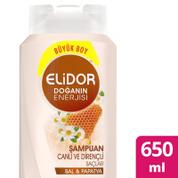Elidor Doğanın Enerjisi Bal ve Papatya 650 ml şampuan