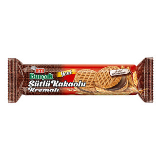 Eti Burçak Sütlü Kakaolu Kremalı Yulaflı Bisküvi 100G için hemen sipariş verin, kapınıza getirelim! Eti Burçak Sütlü Kakaolu Kremalı Yulaflı Bisküvi 100G