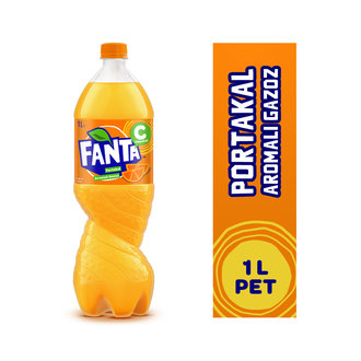 Fanta Portakal Aromalı Gazoz 1 L