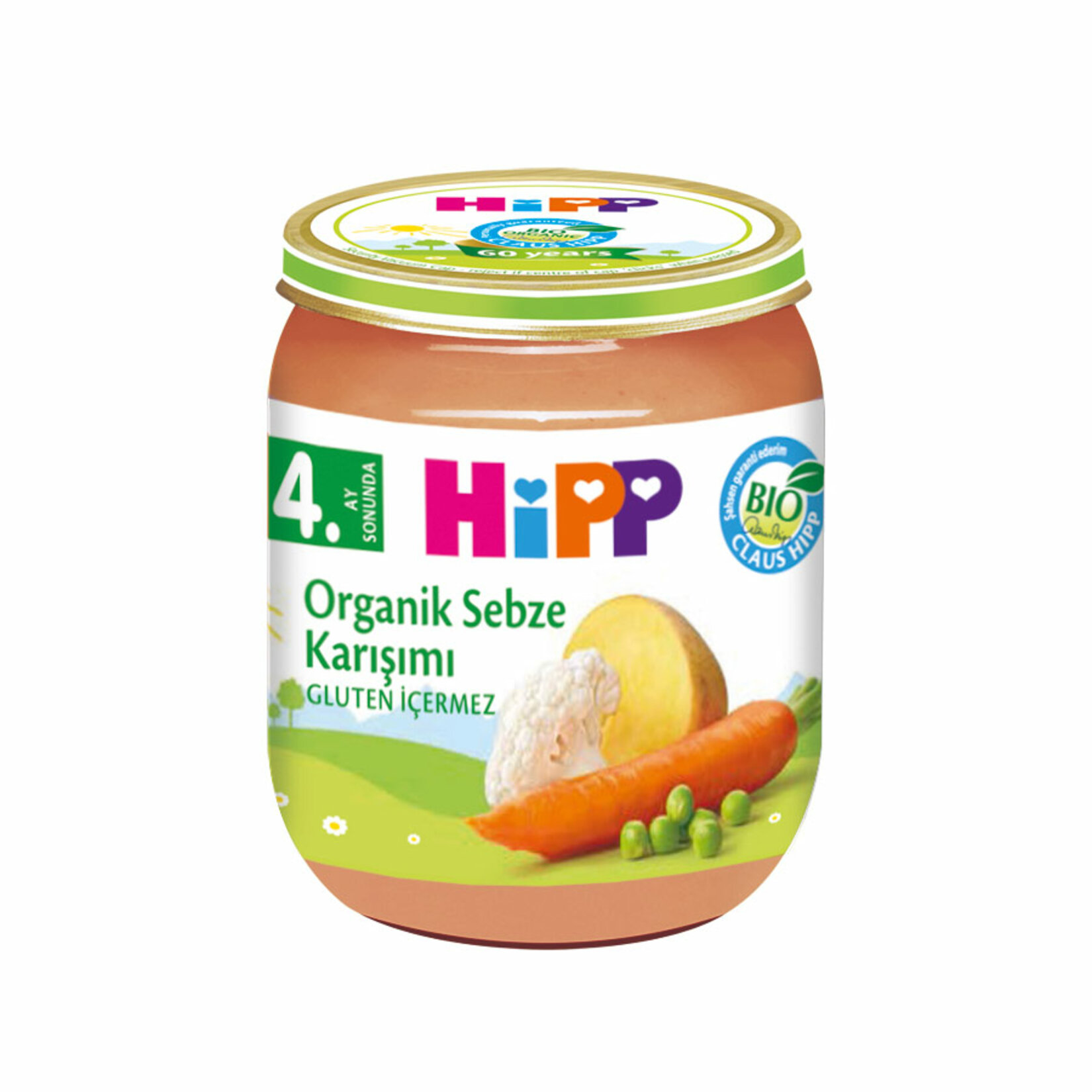 Hipp Organik Sebze Karışımı 125 G