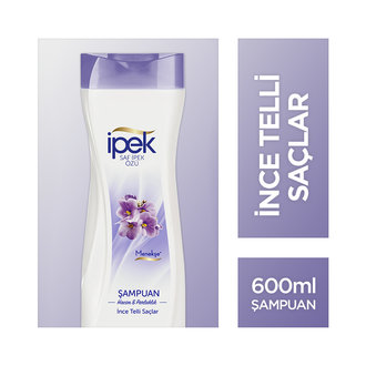 İpek Hacimli Ve Parlak Saçlar İçin şampuan 600 Ml