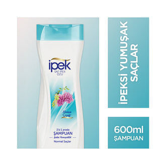 İpek Normal Saçlar İçin Kremli şampuan 600 Ml