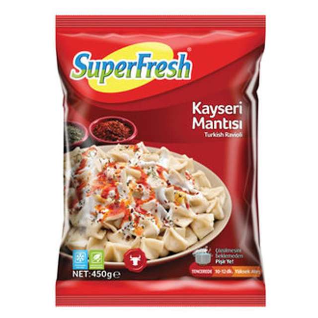 Superfresh Kayseri Mantısı 400 GR