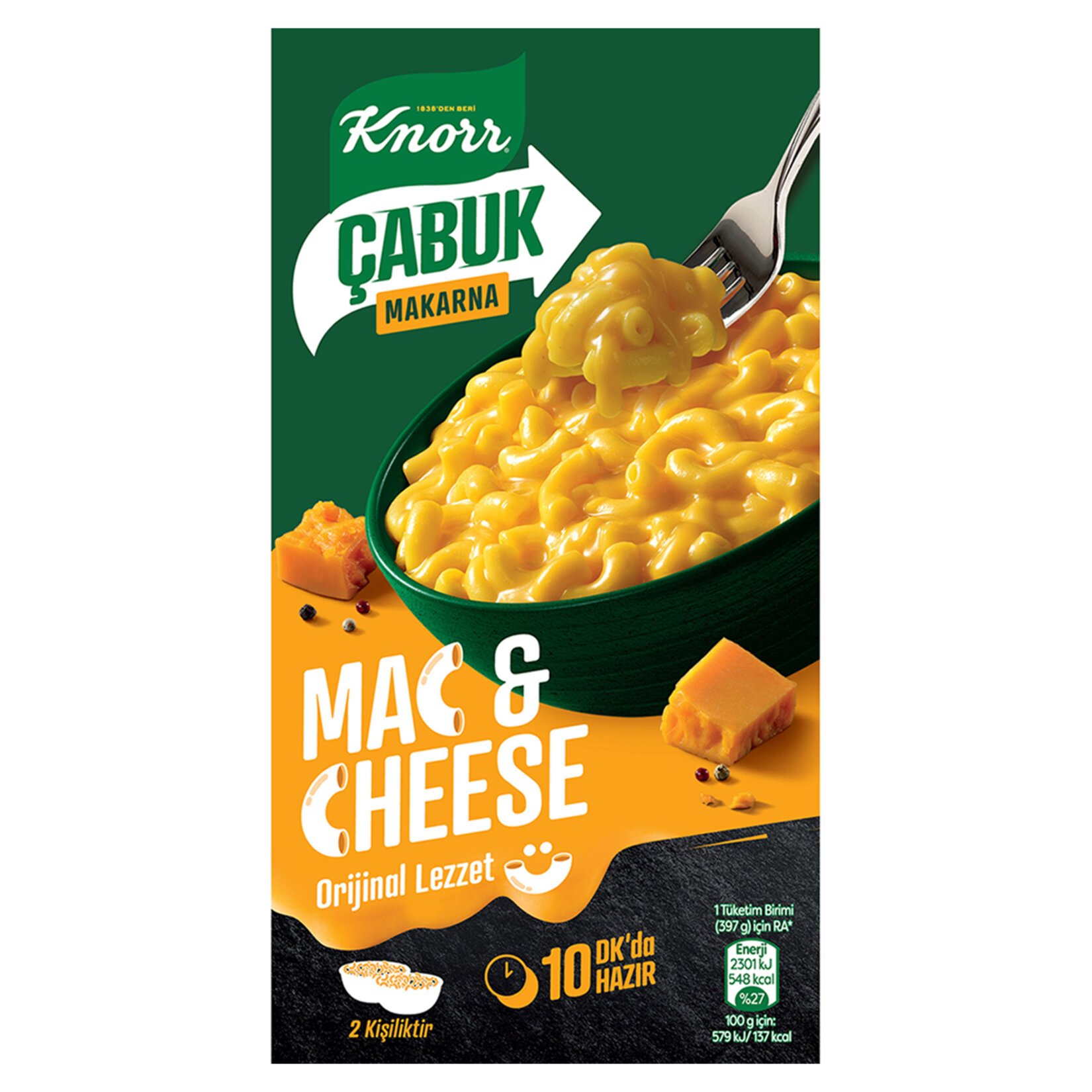 Knorr Çabuk Maccheese Peynirli Makarna 212 Gr