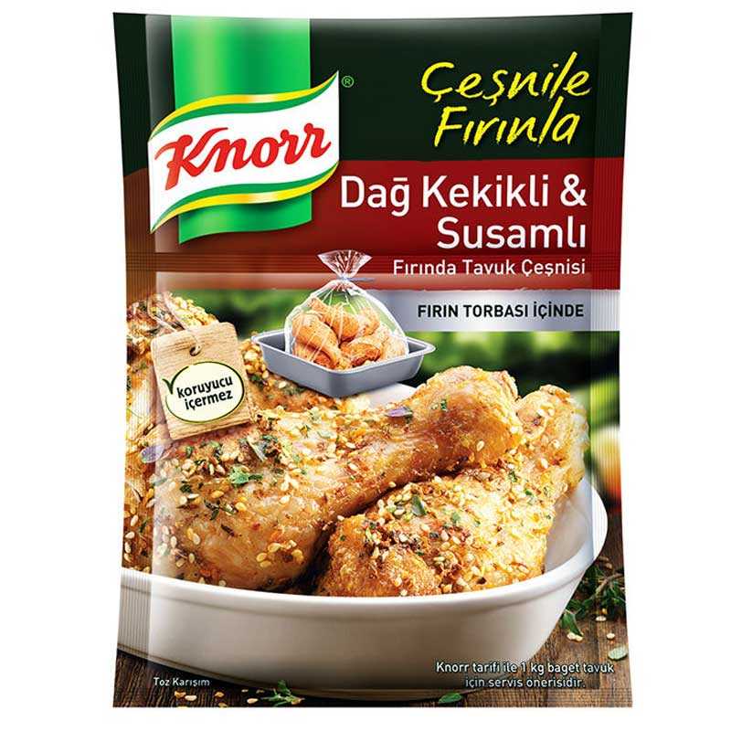 Knorr Harç Çeşni Kekik Susam Tavuk 37 GR