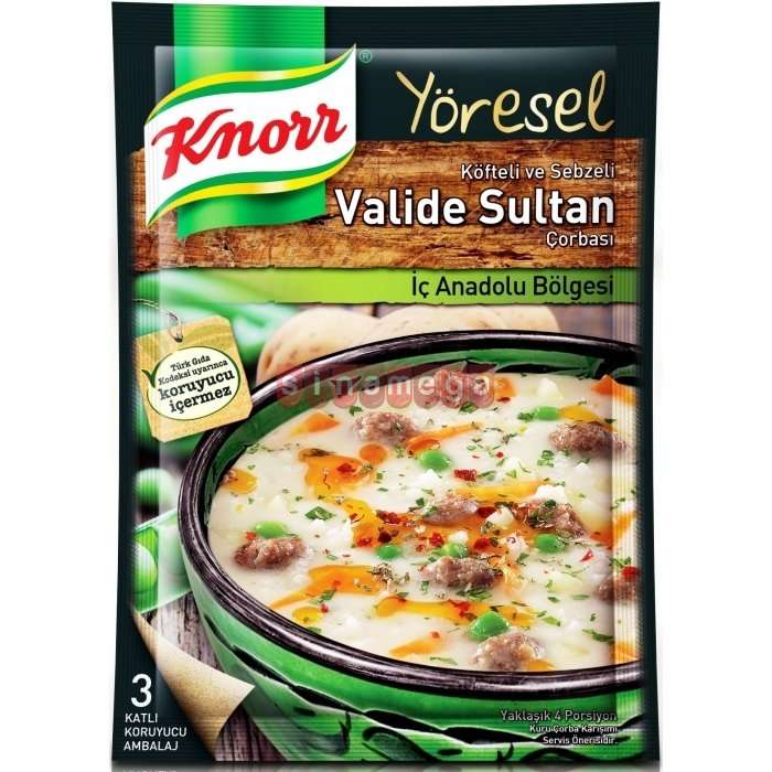 Knorr Yöresel Valide Sultan Çorbası 85 GR için hemen sipariş verin, kapınıza getirelim! Knorr Yöresel Valide Sultan Çorbası 85 GR