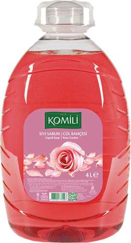 Komili Sıvı Sabun Gül Bahçesi 4 LT için hemen sipariş verin, kapınıza getirelim! Komili Sıvı Sabun Gül Bahçesi 4 LT