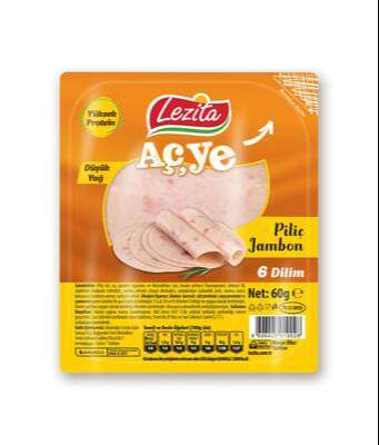 Lezita Aç-Ye Piliç Dilimli Jambon 60 Gr