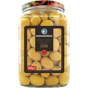 Marmarabirlik Yeşil Çizik Zeytin 231-260 (L) 400gr Cam 