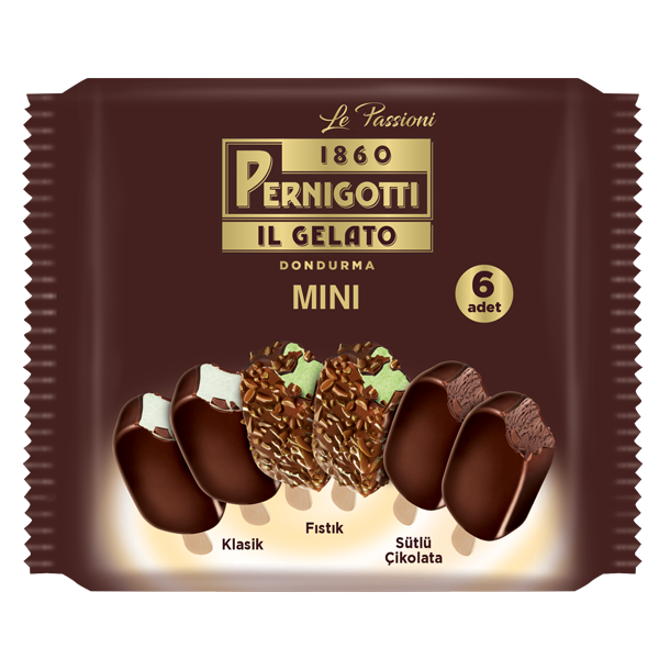 Pernigotti Mini Klasik & Fıstık & Sütlü Çikolata 360 Ml