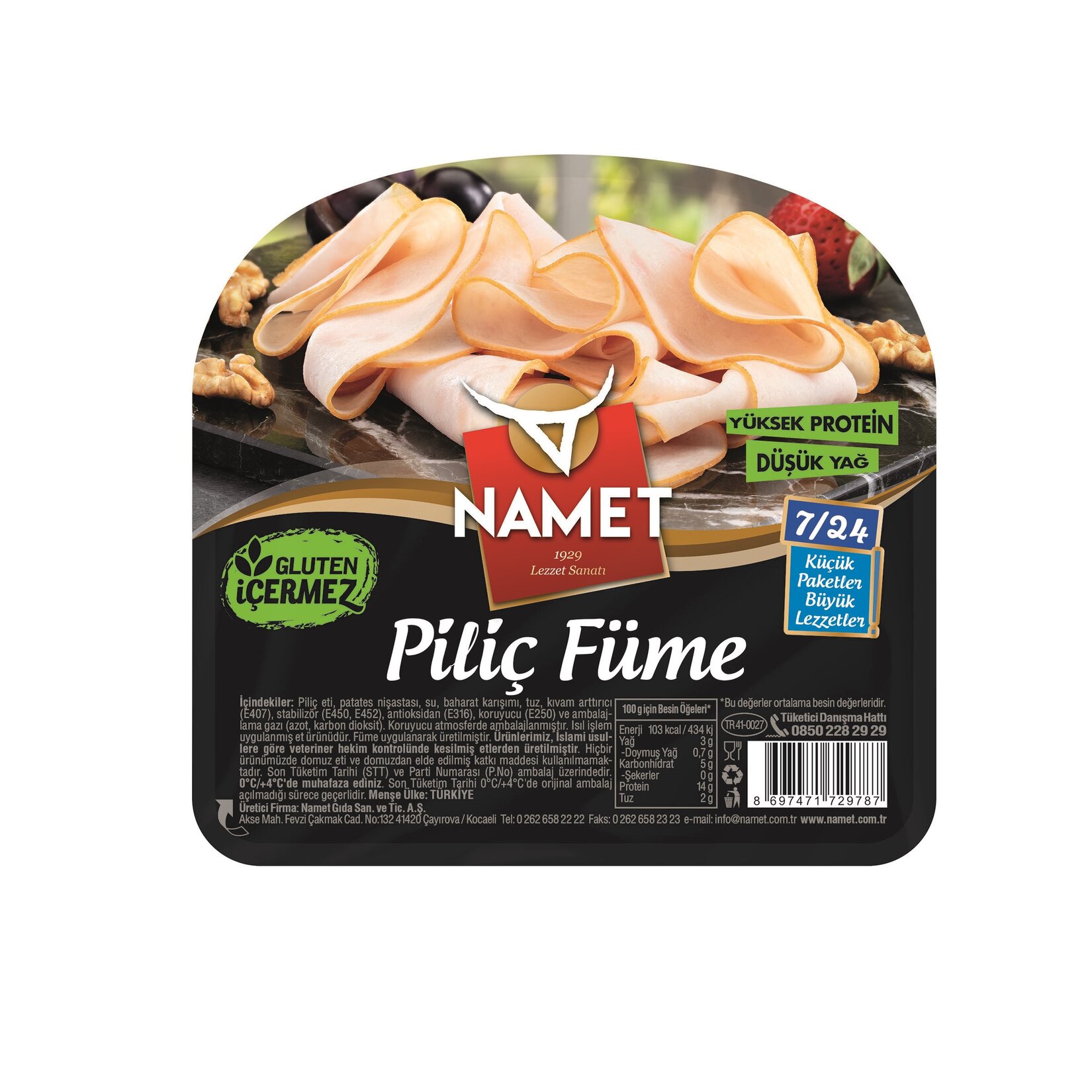 Namet 7/24 Piliç Füme 50G