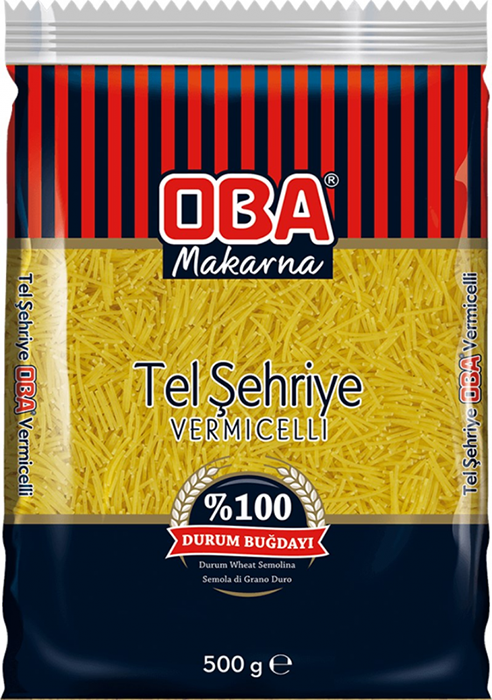 Oba Makarna Tel Şehriye 500 GR