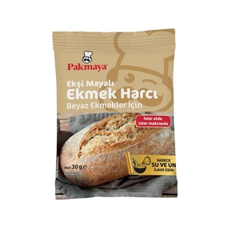 Pakmaya Ekşi Mayalı Ekmek Harcı Beyaz 30 gr