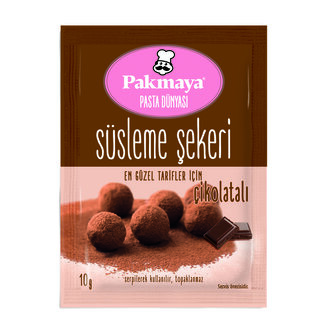 Pakmaya Pasta Dünyası Çikolata Süsleme şekeri Toz 40G