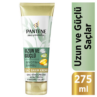 Pantene Uzun ve Güçlü Saç Kremi Bambu ve Biyotinli 275 Ml