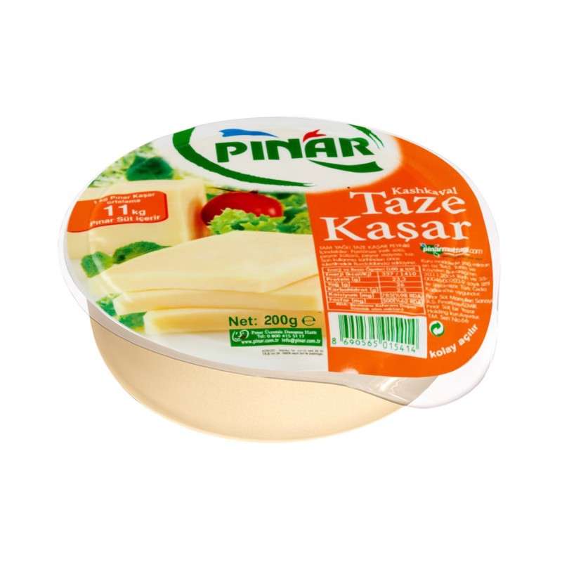 Pınar Taze Kaşar Peynir 200 GR
