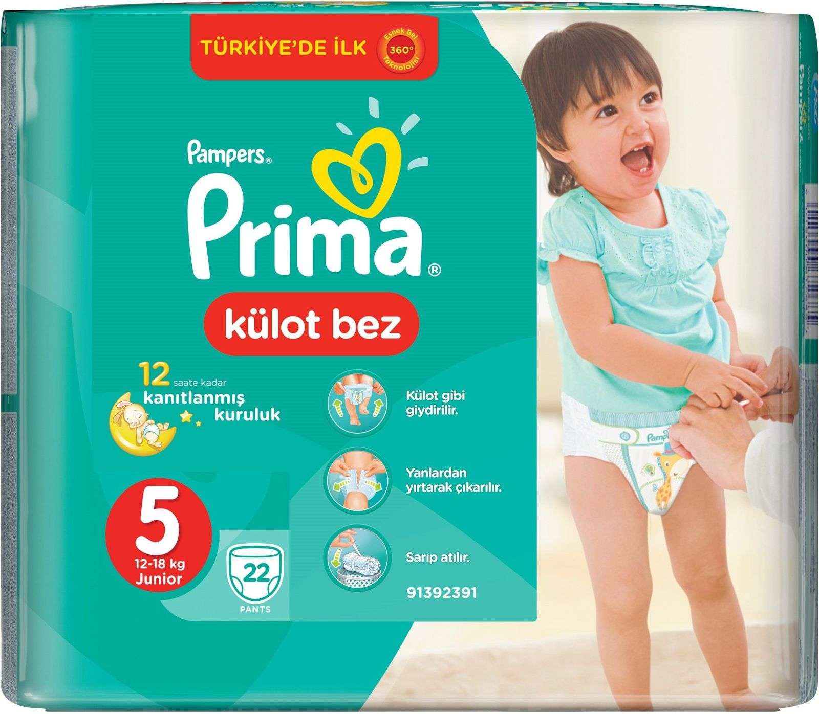Prima 5 Külot Bez 22 Lİ. için hemen sipariş verin, kapınıza getirelim! Prima 5 Külot Bez 22 Lİ.