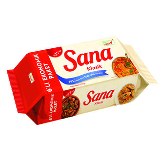 Sana Paket Margarin Klasik 6X250 G