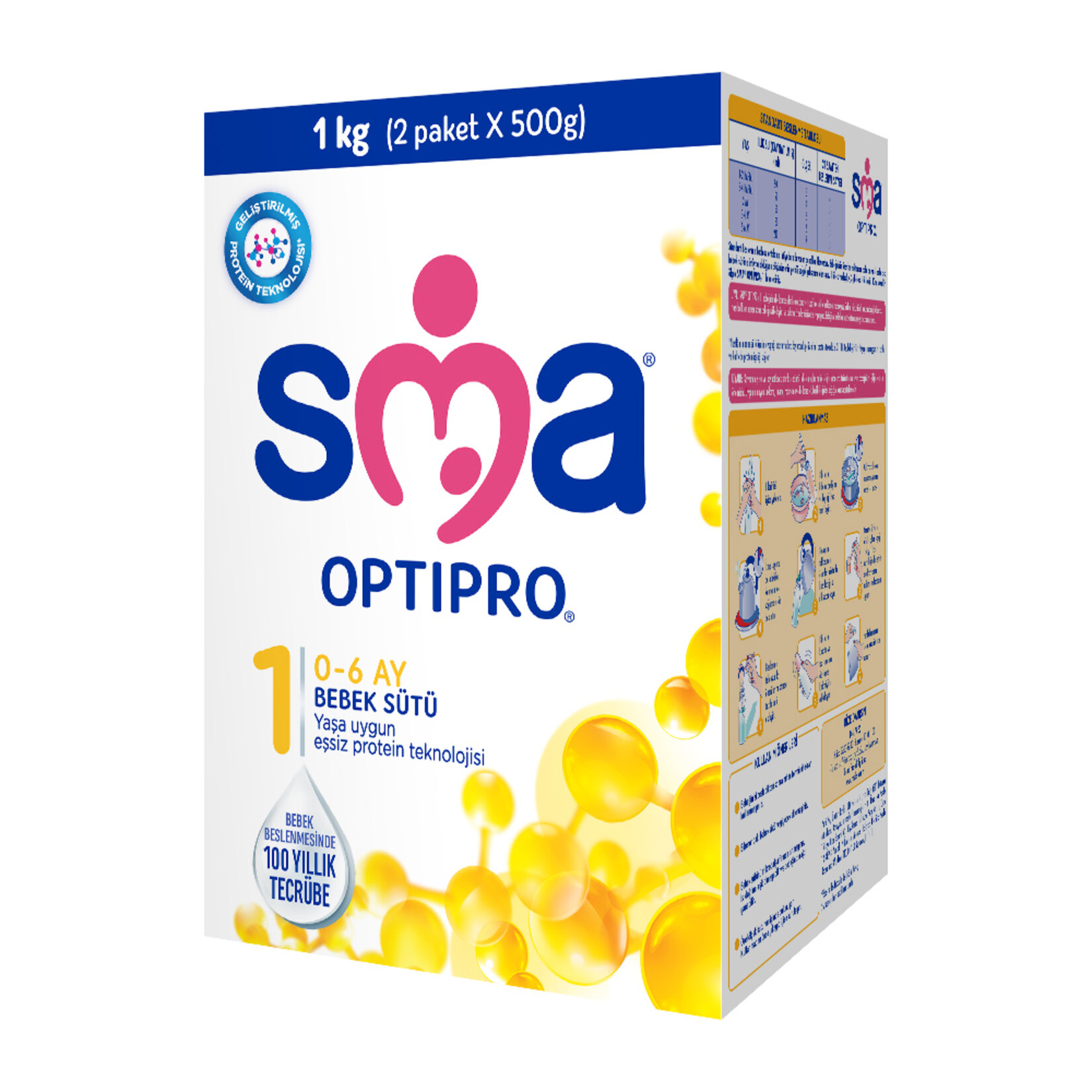 SMA Optipro Probiyotik 1 Bebek Maması Devam Sütü Kg