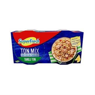 Superfresh Ton Balığı Mix Tahıllı 2x150 gr