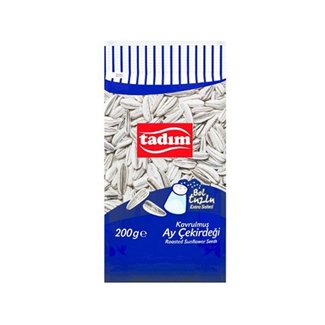 Tadım Ay Çekirdek Bol Tuzlu Aile 200 gr için hemen sipariş verin, kapınıza getirelim! Tadım Ay Çekirdek Bol Tuzlu Aile 200 gr