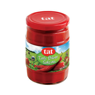 Tat Tatlı Biber Salçası 550 G ( Cam )